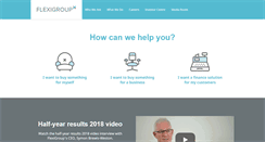 Desktop Screenshot of flexigroup.com.au